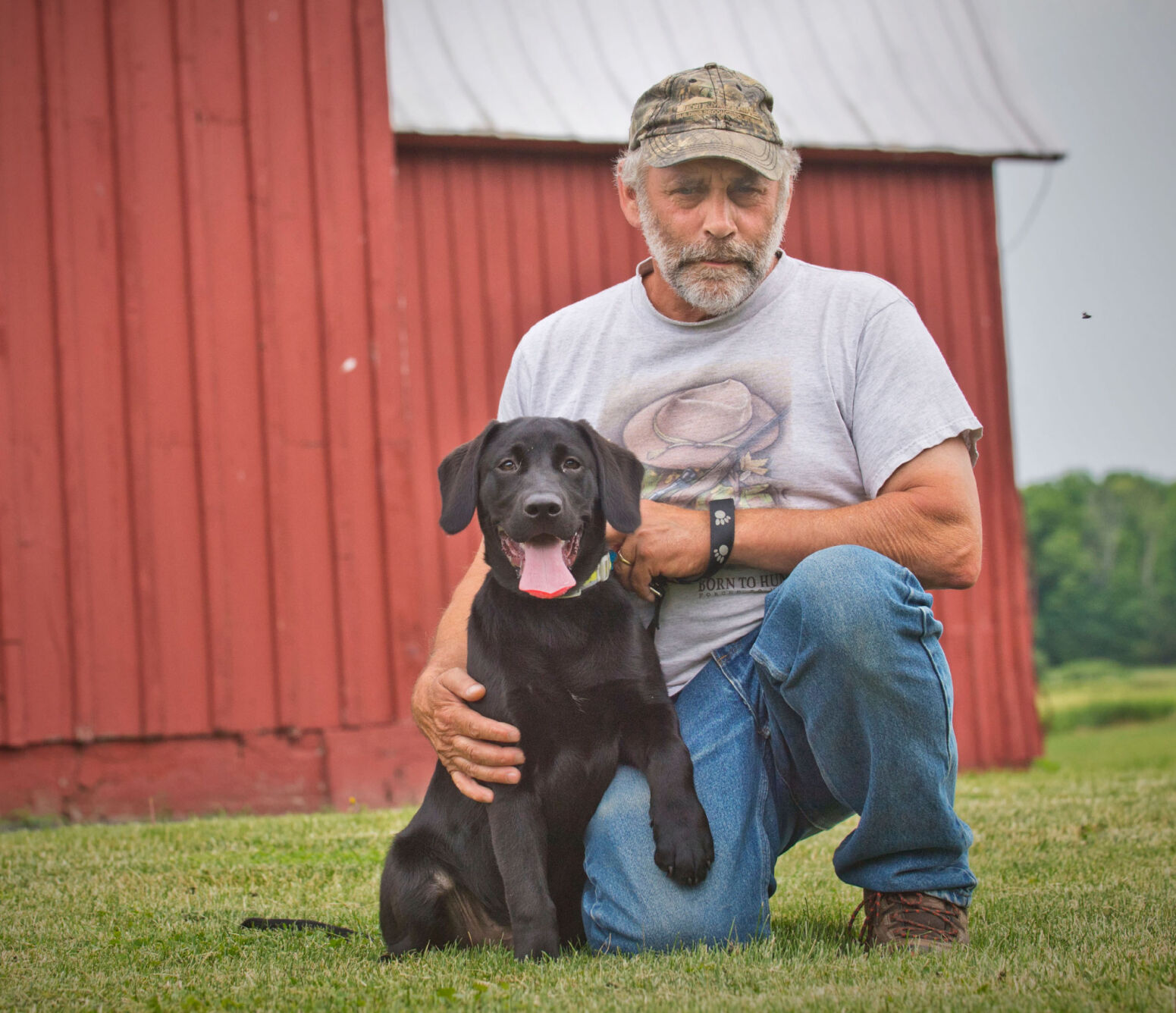 Specially trained pets able to locate game